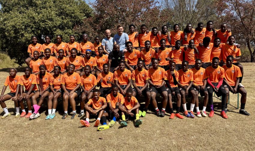 First-Ever Football Camp in Zimbabwe